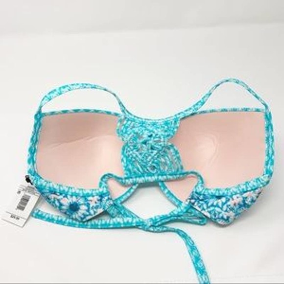 Women's Shore Light Lift Macramé Back Bikini Top - Picture 4 of 4